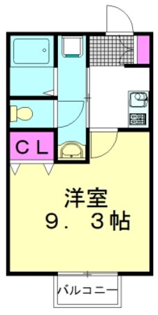 メゾン・フランクールの物件間取画像